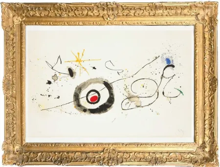 Литография Miró - La traversée du miroir