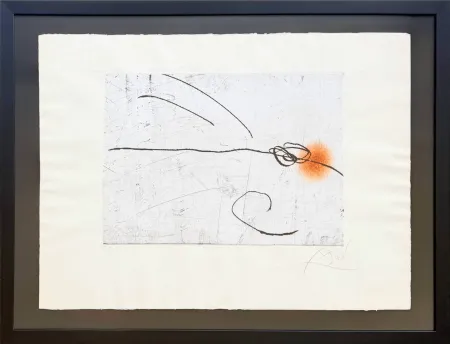 Офорт И Аквитанта Miró - Lapidary