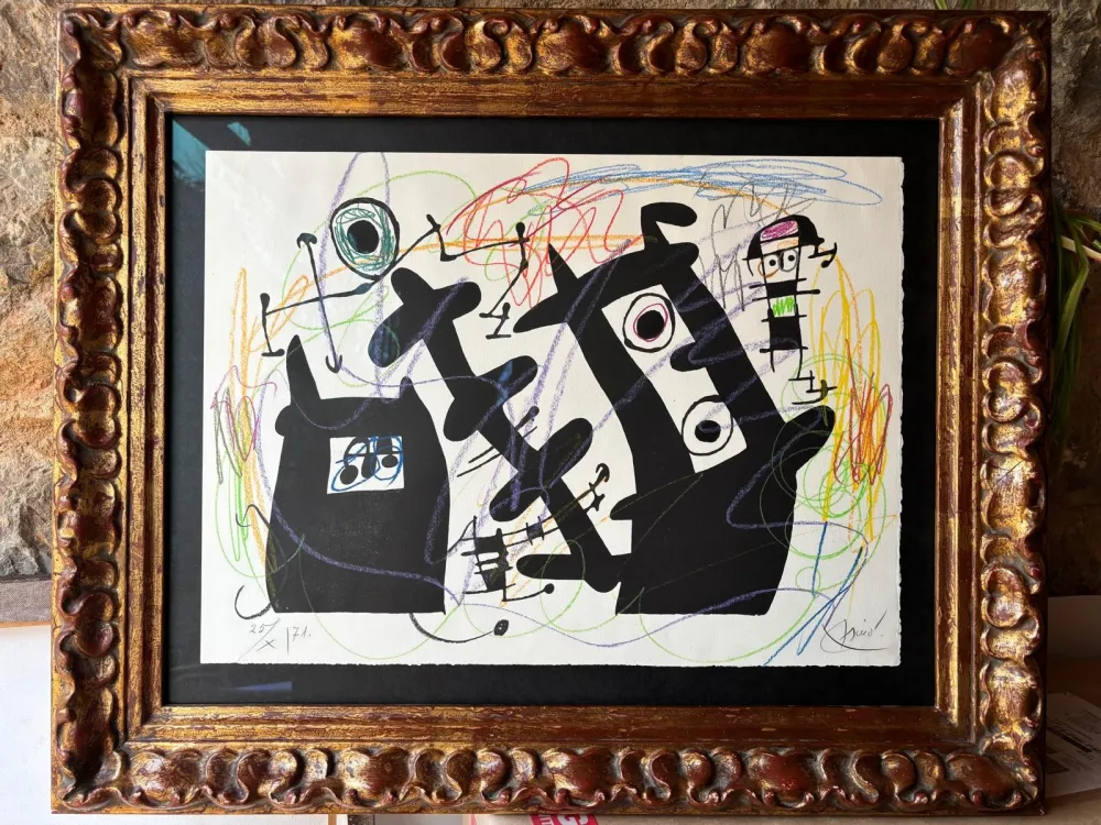 Нет Никаких Технических Miró - Le lezard aux plumes d´or