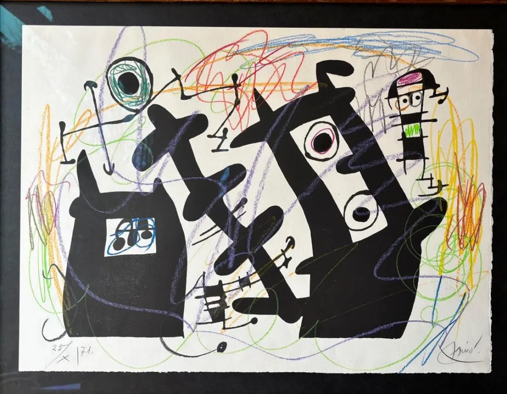 Нет Никаких Технических Miró - Le lezard aux plumes d´or