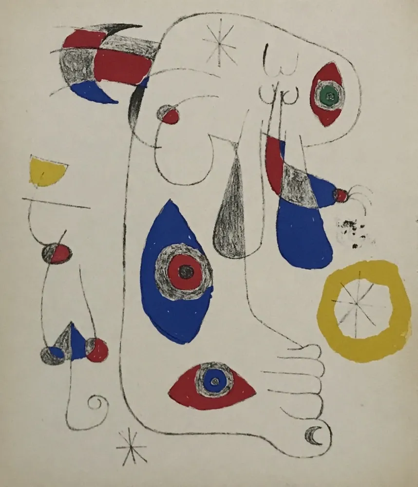 Литография Miró - Le Surrealisme