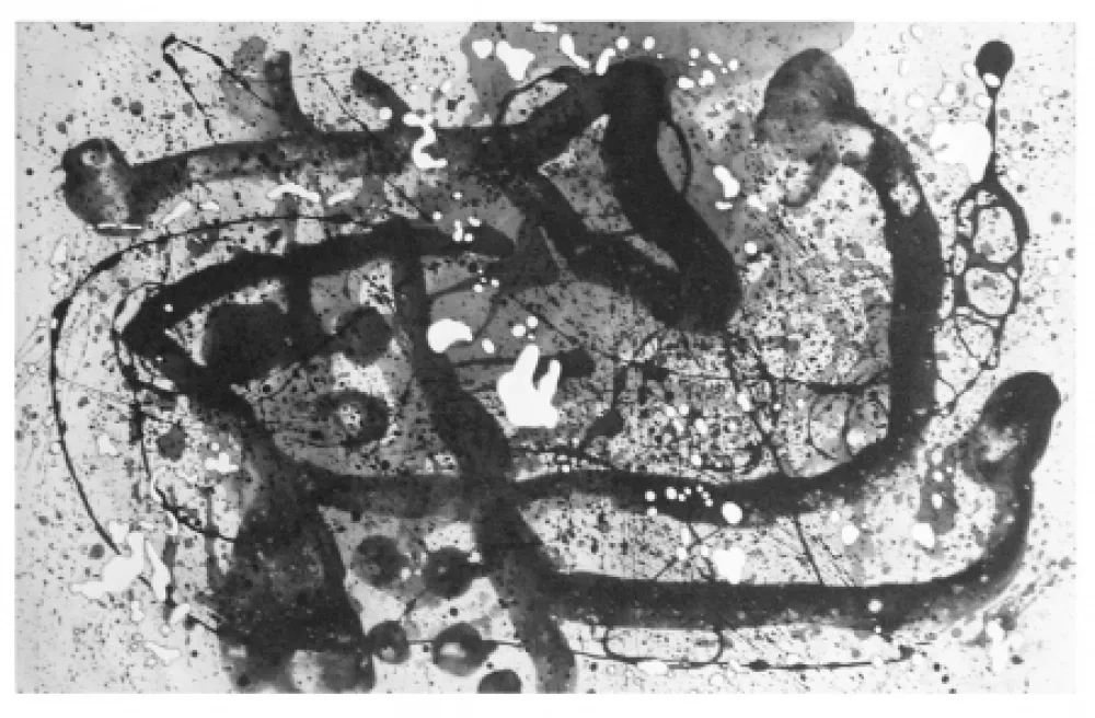 Гравюра Miró - Les géants