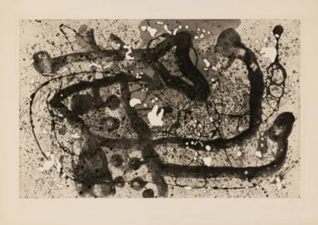 Акватинта Miró - Les Geants III