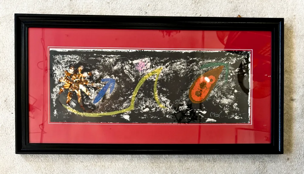 Литография Miró - Les Penalites De L'enfer Ou Les Nouvelles-Hebrides 