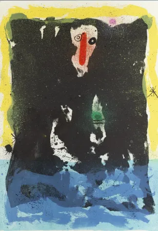 Литография Miró - L’esprit