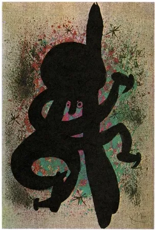 Литография Miró - L'esquimo fiévreux / The feverish eskimo