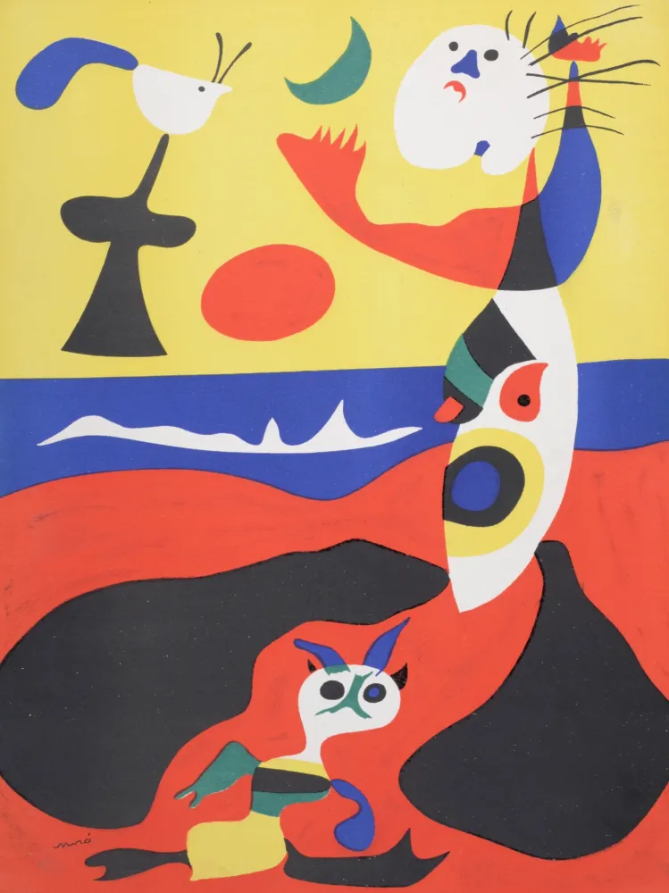 Литография Miró - L’Eté, 1938