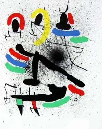 Литография Miró - Liberté des libertés I