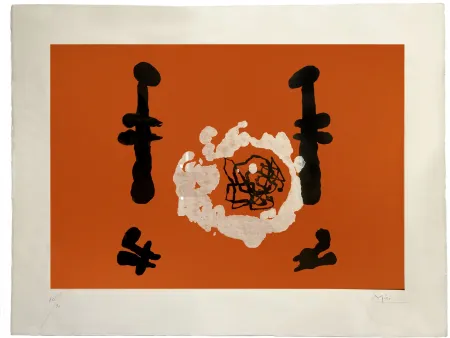 Акватинта Miró - 'L'Invention du feu'