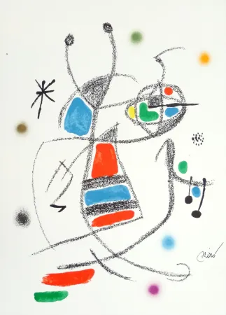 Литография Miró - Maravillas