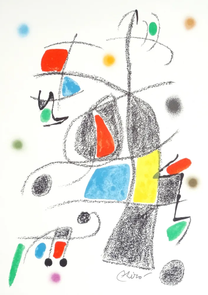 Литография Miró - Maravillas