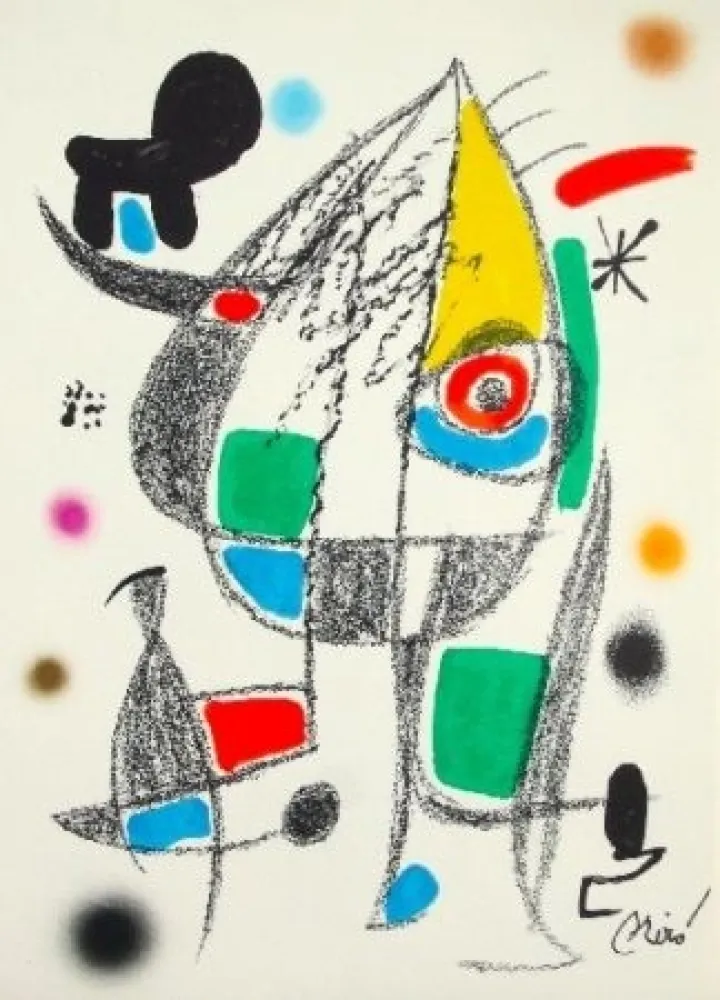 Литография Miró - Maravillas con variaciones acrosticas 20