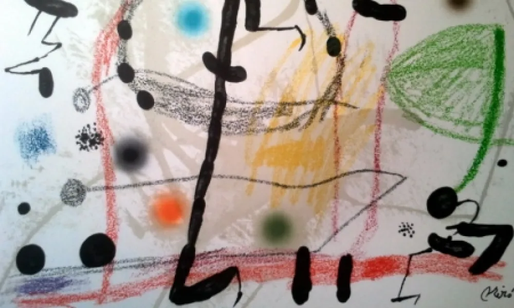 Литография Miró - MARAVILLAS CON VARIACIONES ACROSTICAS