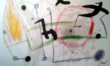 Литография Miró - MARAVILLAS CON VARIACIONES ACROSTICAS