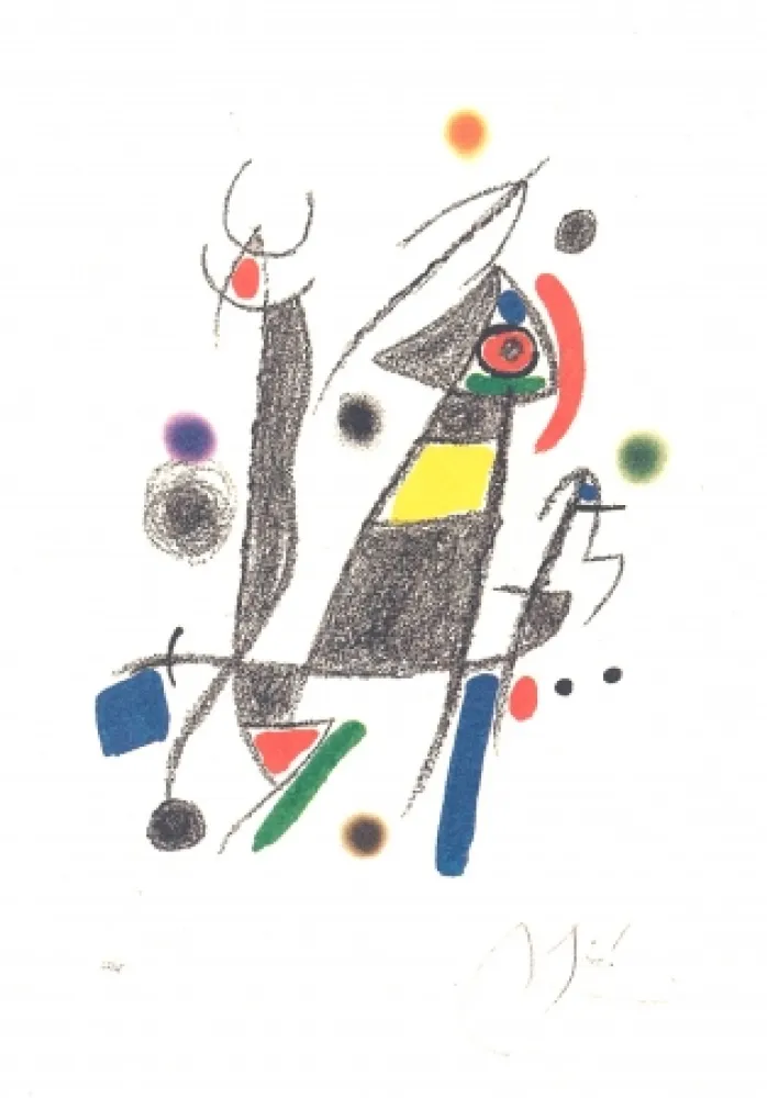 Литография Miró - Maravillas Con Variaciones Acrósticas En El Jardín De Miró