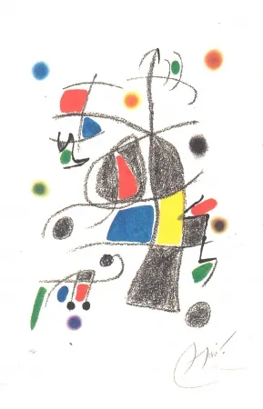 Литография Miró - Maravillas Con Variaciones Acrósticas En El Jardín De Miró