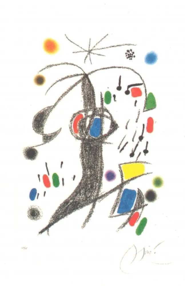 Литография Miró - Maravillas Con Variaciones Acrósticas En El Jardín De Miró