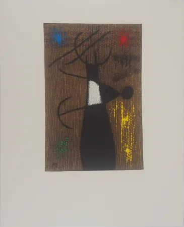 Литография Miró - Maternité, Femme et enfant