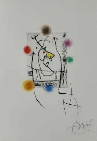 Офорт Miró - Miranda 