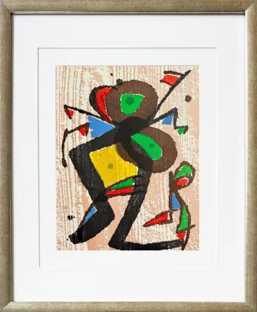 Гравюра На Дереве Miró - Miro Engraver II