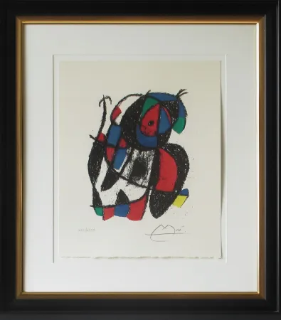 Литография Miró - Miro lithographe II