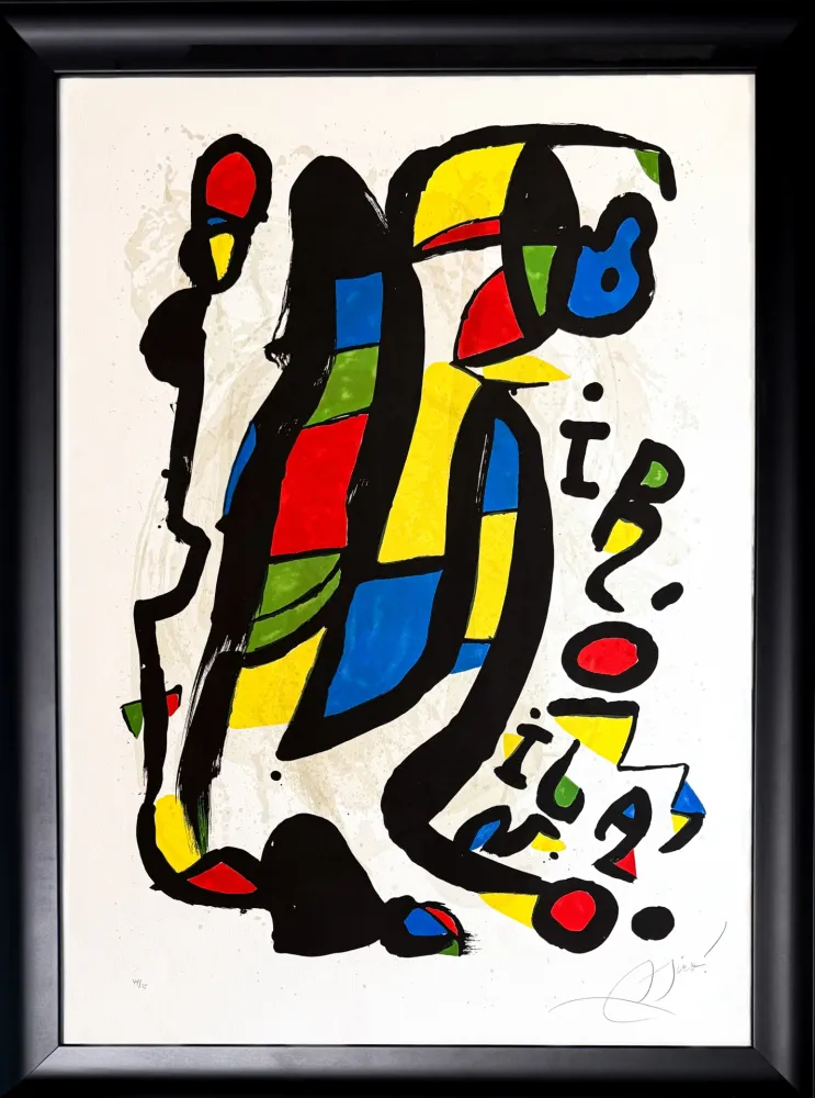 Литография Miró - Miró Milano
