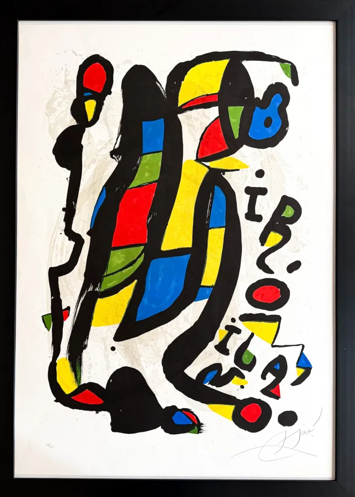 Литография Miró - Miró Milano