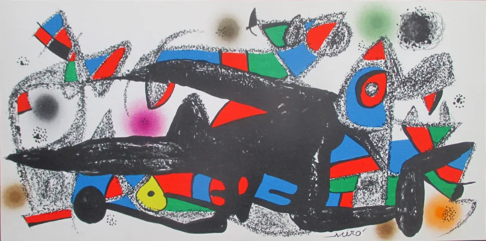 Литография Miró - Miro Sculpteur Danois