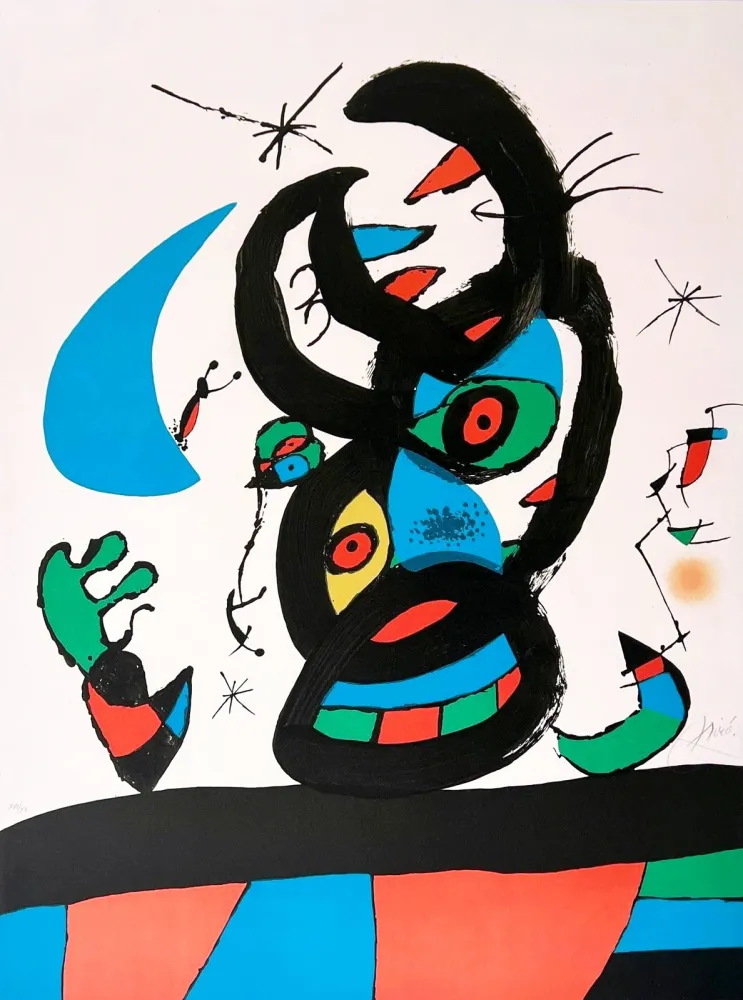 Литография Miró - Montroig I 
