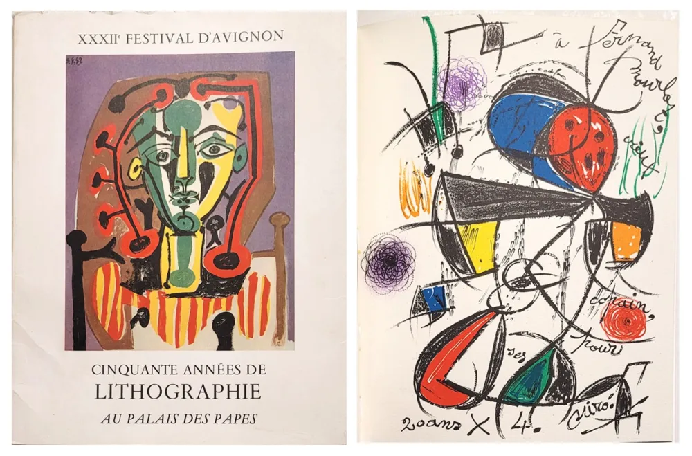 Иллюстрированная Книга Miró - Mourlot Cinquante années de lithographie Litho Joan MIRO  