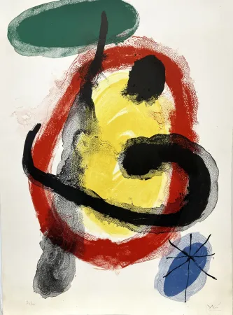 Литография Miró - Peintures Murales, 1961