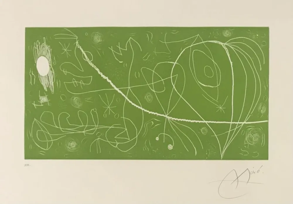 Офорт Miró - Picasso I Els Reventos 