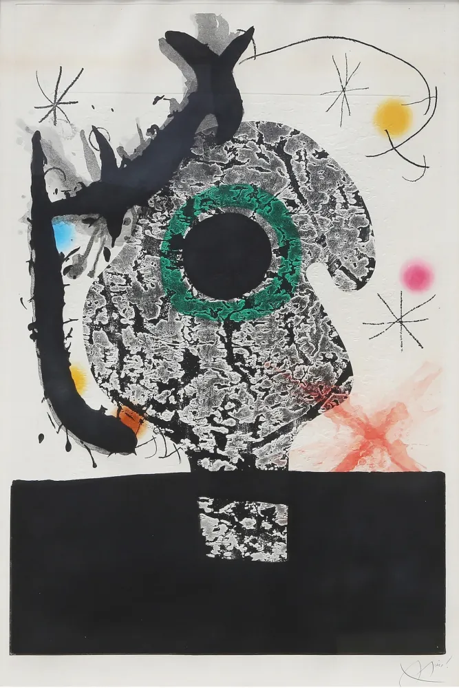 Гравюра Miró - Polypheme