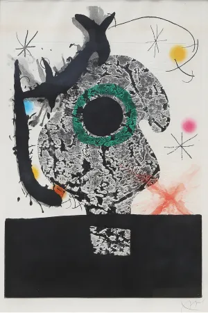 Гравюра Miró - Polypheme