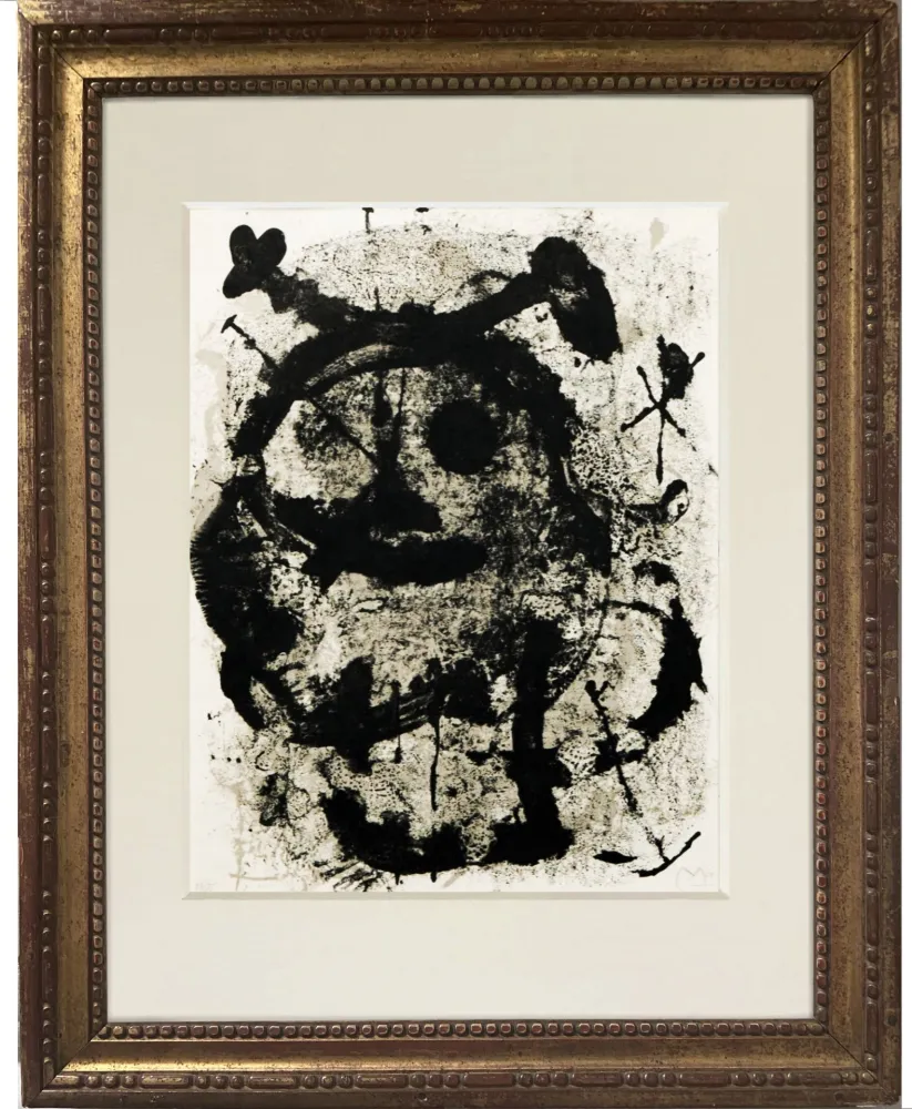 Литография Miró - Quelques fleurs pour des amis 