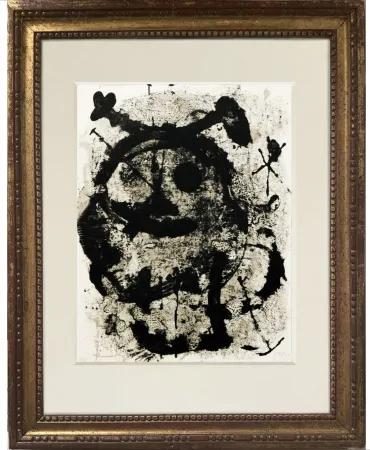 Литография Miró - Quelques fleurs pour des amis 