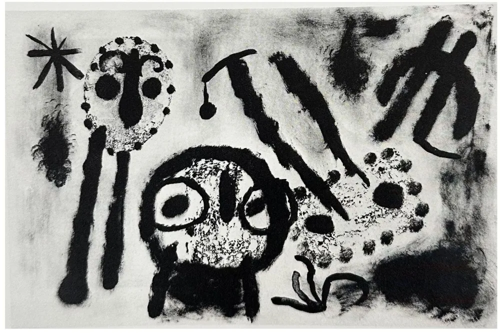 Литография Miró - Recent Paintings. New York: Pierre Matisse Gallery