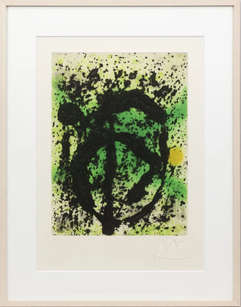 Акватинта Miró - Règne végétal (Plant Kingdom)