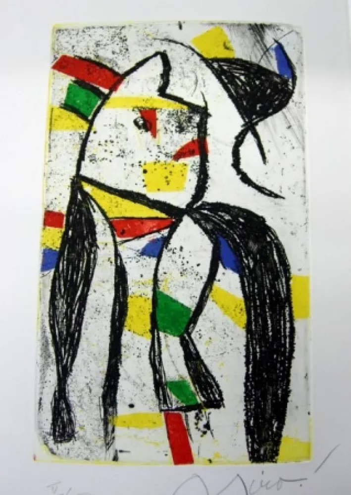 Офорт Miró - RUBAN
