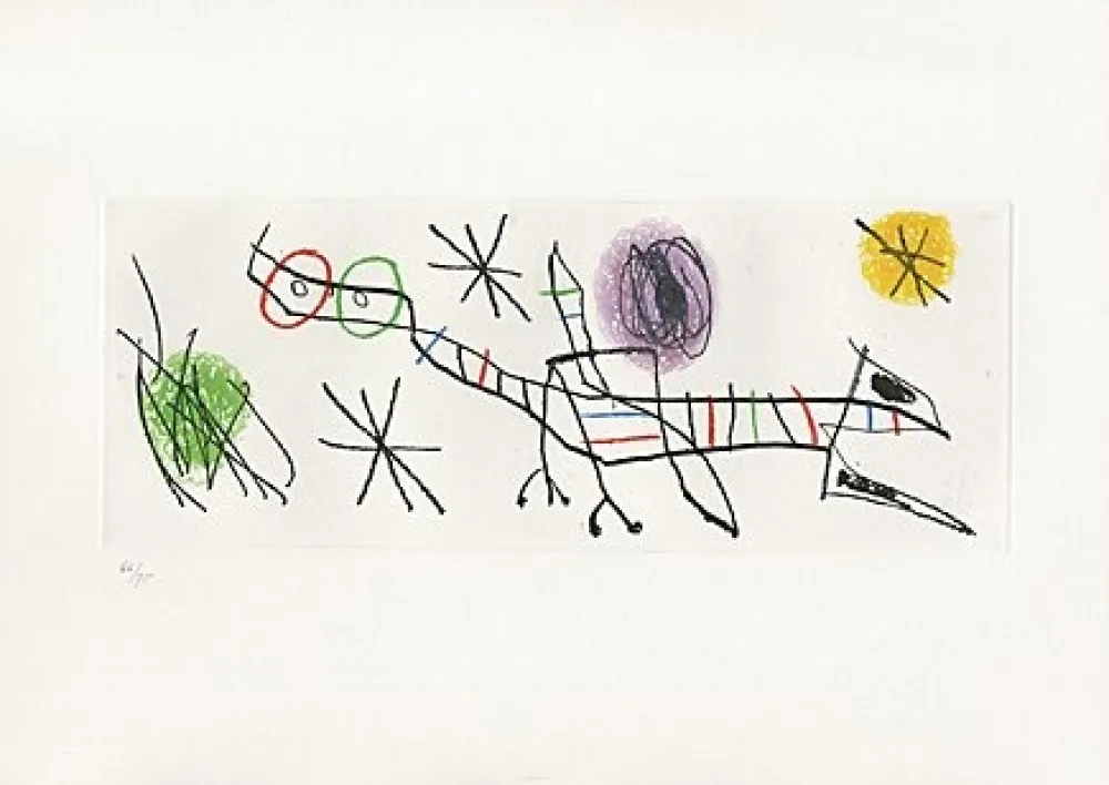 Офорт И Аквитанта Miró - Sheet 2 from 