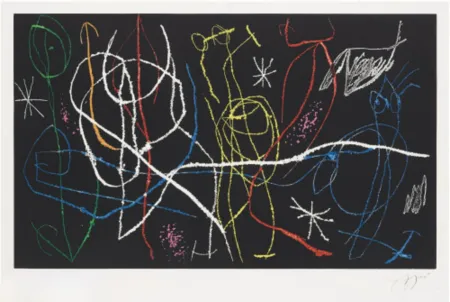 Гравюра Miró - Sunday Guest III (L'Invitée du Dimanche)