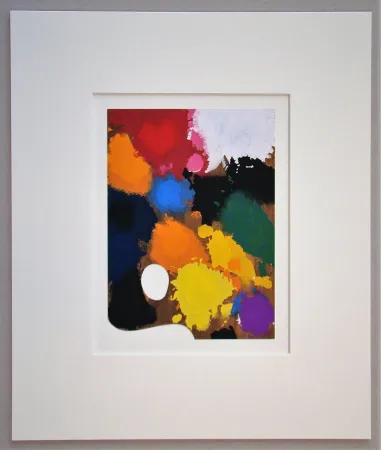 Трафарет Miró - The Palette of the Artist