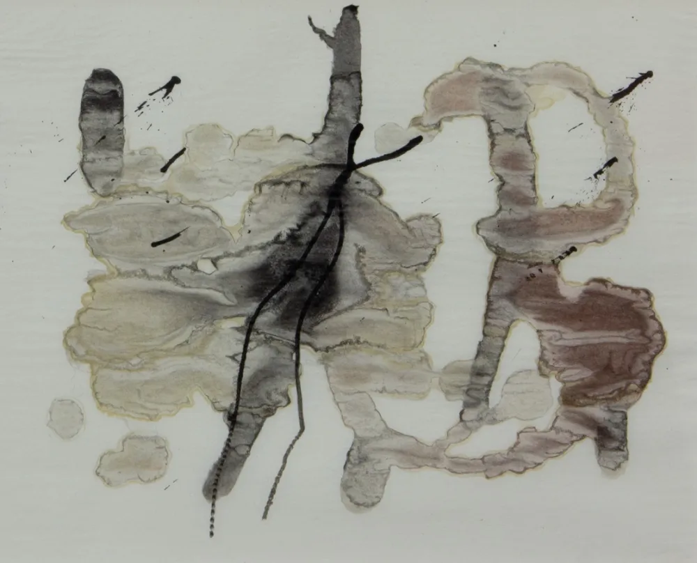 Литография Miró - TRACE SUR L'EAU