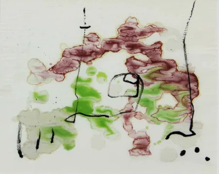 Литография Miró - TRACE SUR L'EAU