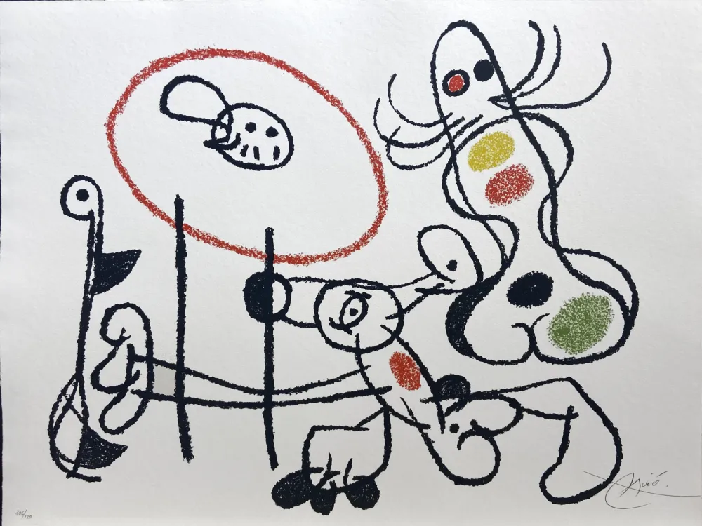 Литография Miró - UBU ON THE BALEARIC ISLANDS