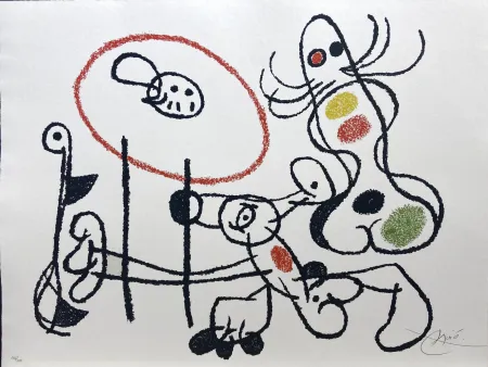 Литография Miró - UBU ON THE BALEARIC ISLANDS