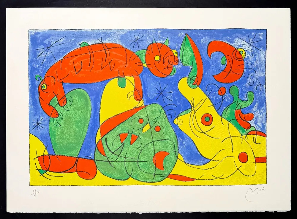 Литография Miró - Ubu Rey (Ubu Roy)