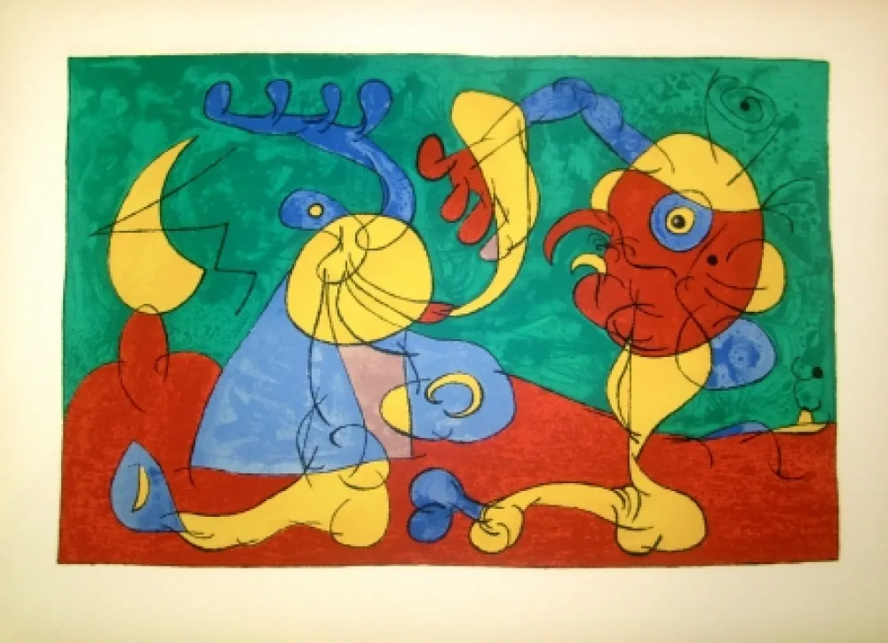 Литография Miró - Ubu Roi