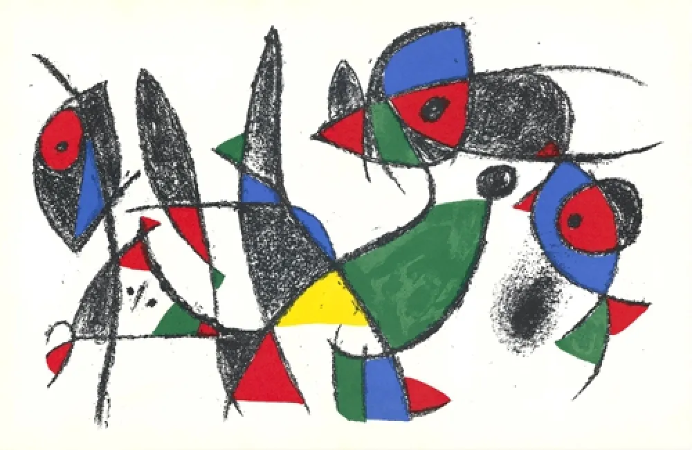 Литография Miró - Untitled