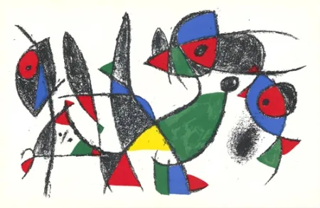 Литография Miró - Untitled